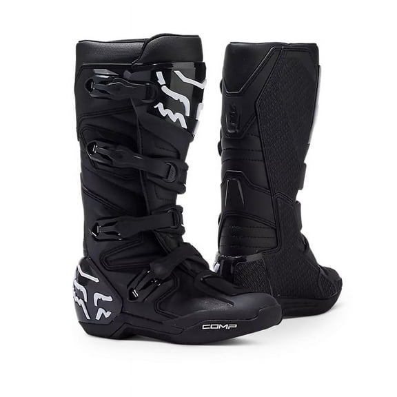 Fox Comp Youth Boots (5, Black)