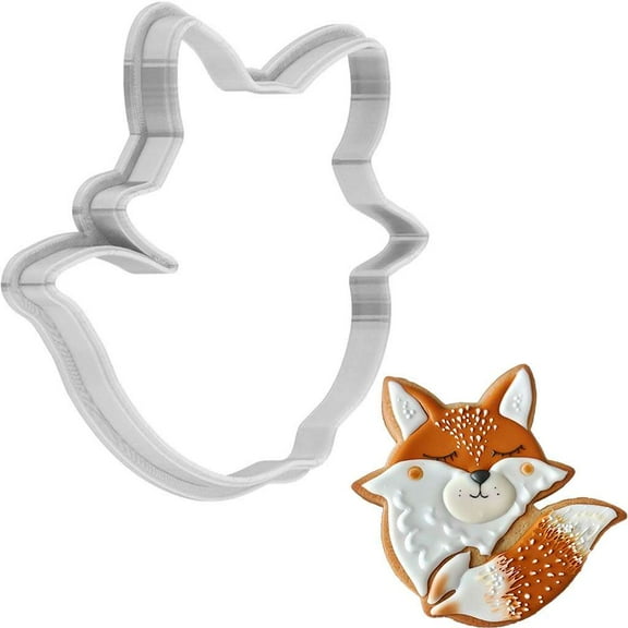 Fox Cookie Cutter 4 Inch Made in USA by WONDERTORY