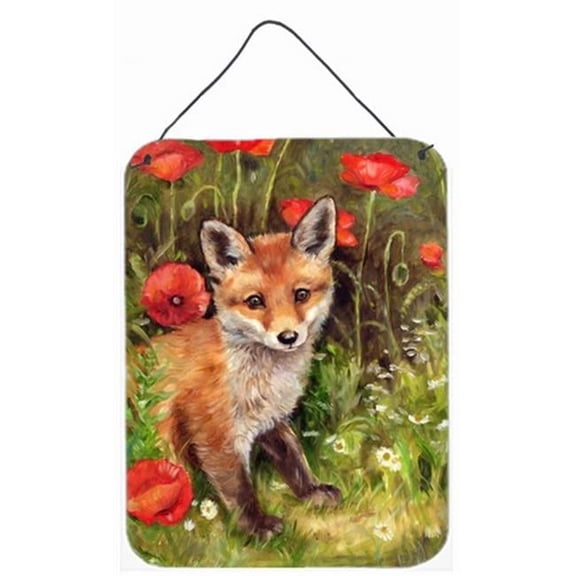 Fox Cub by Debbie Cook Wall or Door Hanging Prints