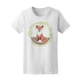 thumbnail image 1 of Fox | Cute Front T-Shirt Women -Image by Shutterstock, Female Large, 1 of 2