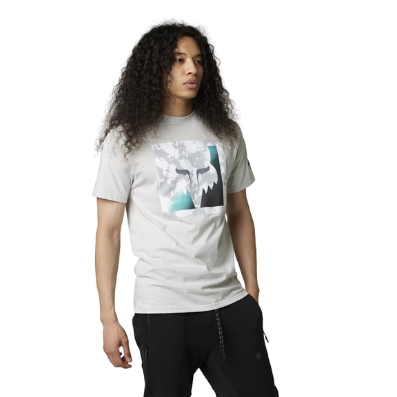 Fox Detonate SS Prem T-Shirt (X-Large, Light Gray)