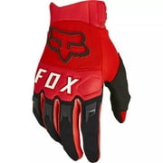 Fox Dirtpaw Gloves (Medium, Fluorescent Red)