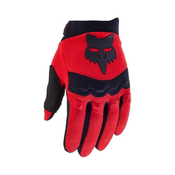 Fox Dirtpaw Youth Gloves (XS, Flo Red)