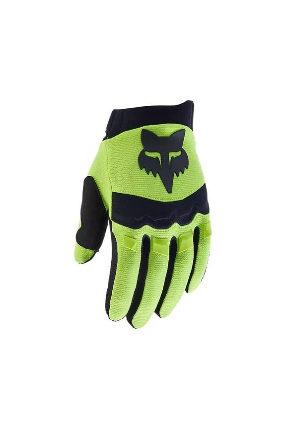 Dirtpaw Youth Gloves (XS, Flo Yellow)