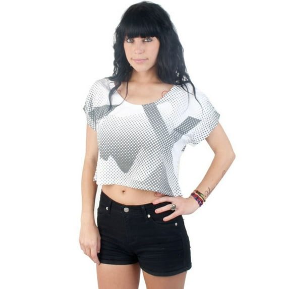 Fox - Distraction Juniors Crop T-Shirt - Medium