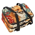 thumbnail image 1 of Fox Double Layered Insulated Refrigerated Large Capacity Lunch Bag with Two Compartments - 7.1x11.4x16.1 Inches, 1 of 6