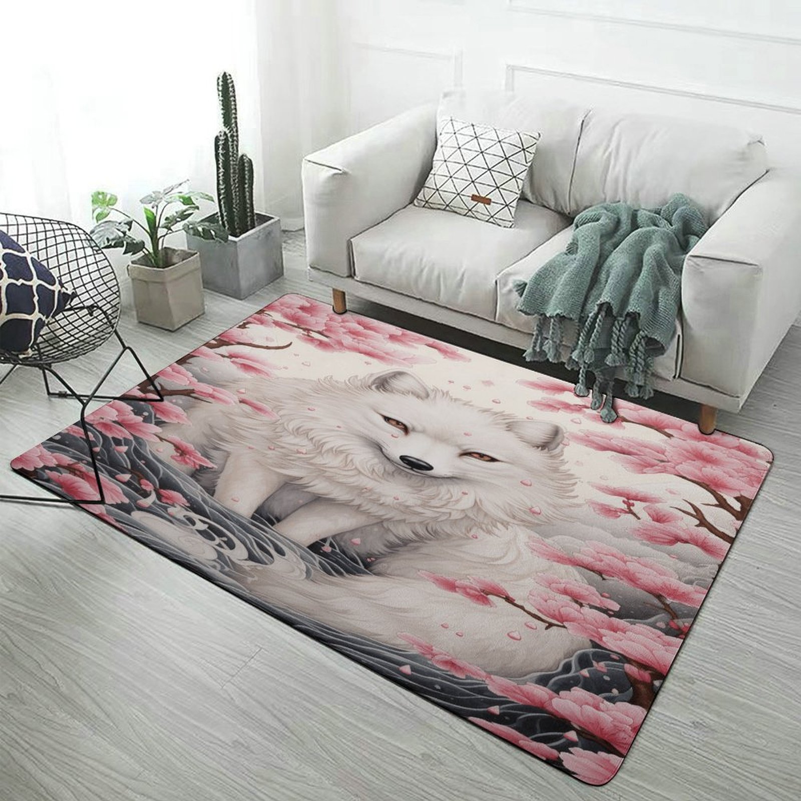 Fox European Living Room Carpets Rugs Luxury Bedroom Study R Rug Large ...