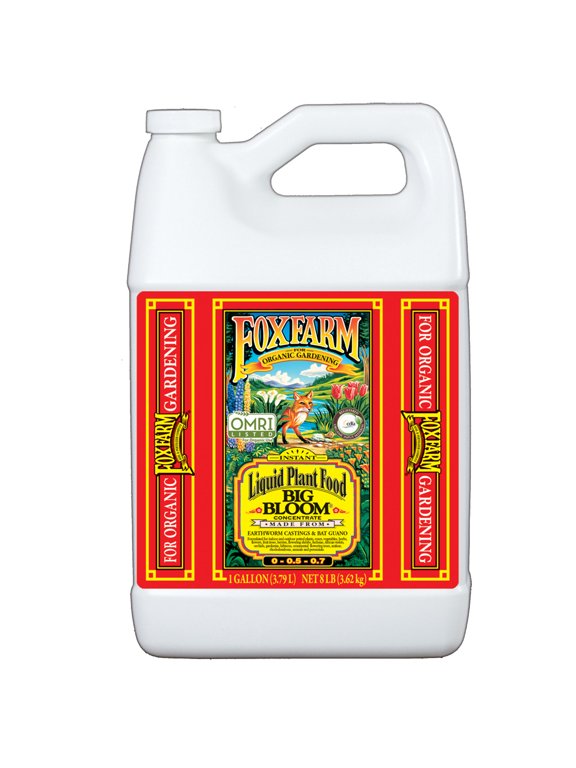 Fox Farm Big Bloom FX14003 Organic Plant/Flower Liquid Food Concentrate, 1Gallon