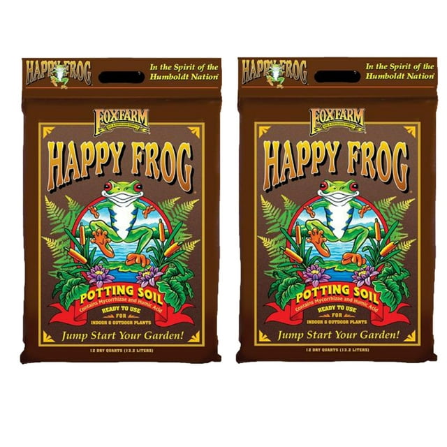 Fox Farm FX14054 Happy Frog, Natural Forest Potting Soil for Indoor