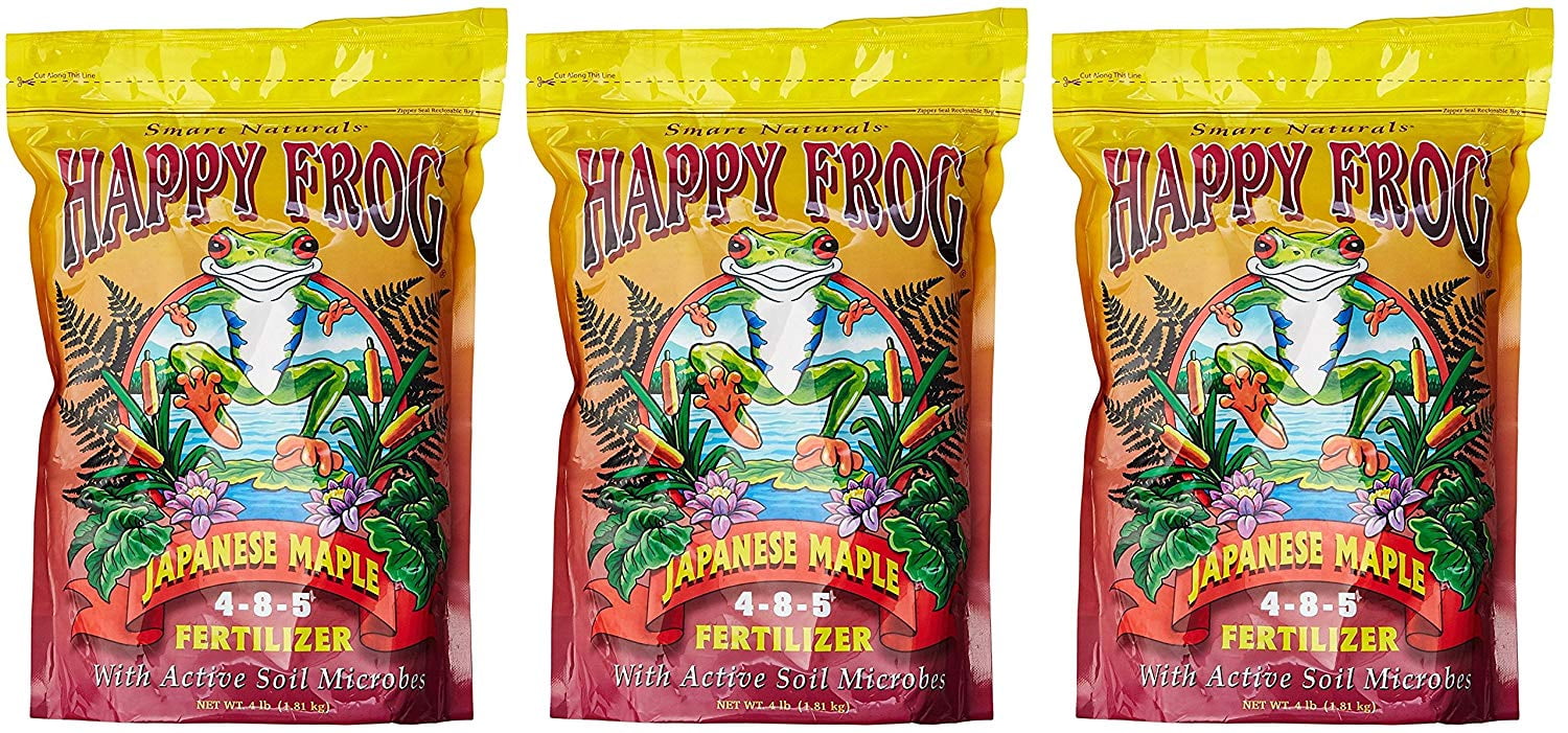 Fox Farm FX14055 FoxFarm Happy Frog Japanese Maple Fertilizer (3, 1-Pack)