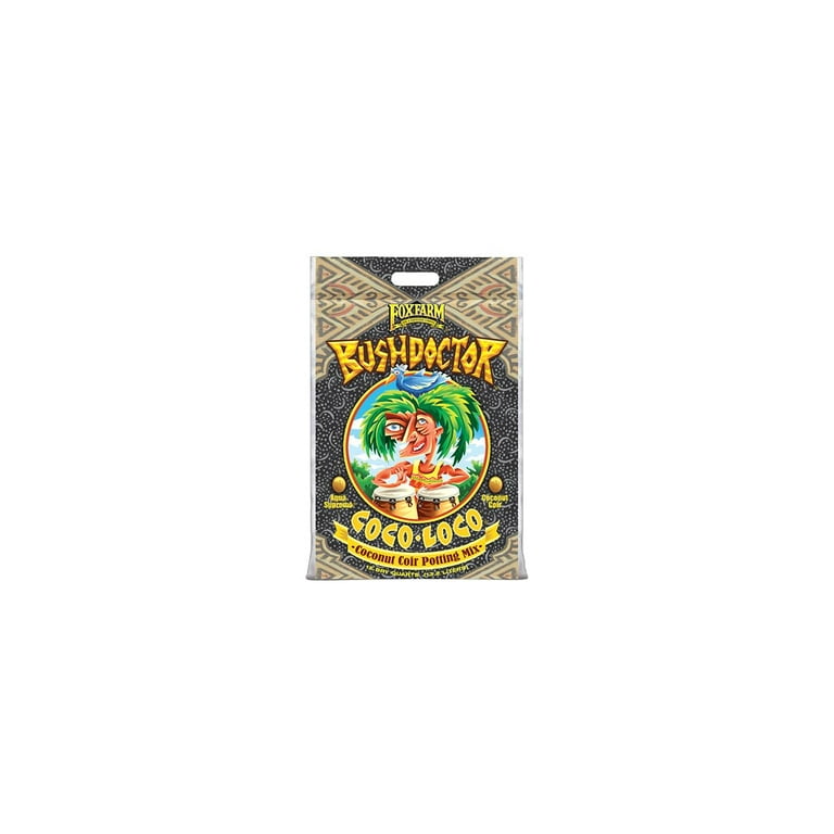 【coco】 FoxFarm Bush Doctor Coco Loco Potting Soil Mix, 12 Qt