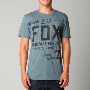 Fox Filibuster T-Shirt (Medium, Heather Slate)