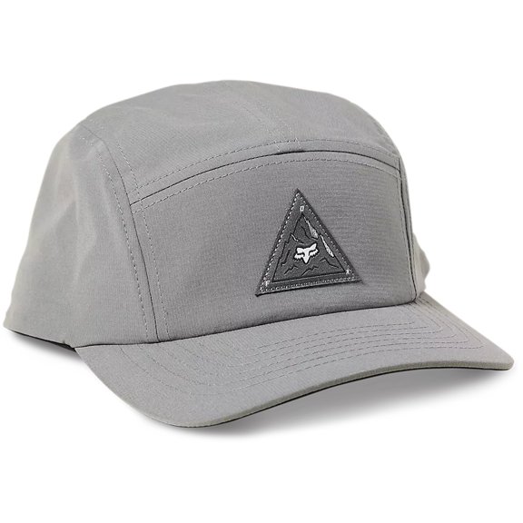Fox Finisher 5 Panel Hat Pewter (OSFM, Gray Pewter)