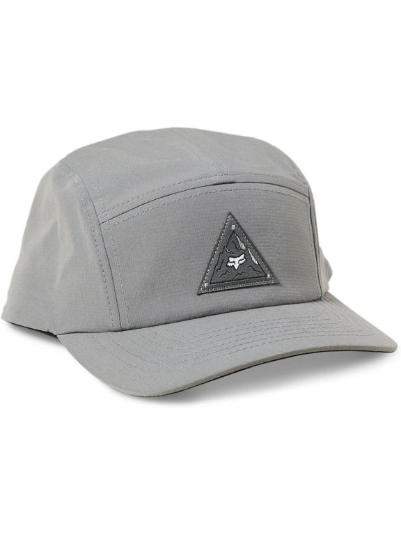 Fox Finisher 5 Panel Hat Pewter (OSFM, Gray Pewter)