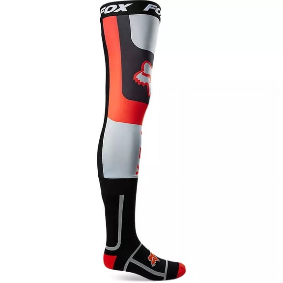Fox FlexAir Knee Brace Socks (Medium, Flo Red)