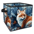 thumbnail image 1 of Fox Foldable Clothes Storage Bins with Handle, 10.8"x10.5"x10.6", Large Capacity - Storage Baskets Containers, 1 of 6