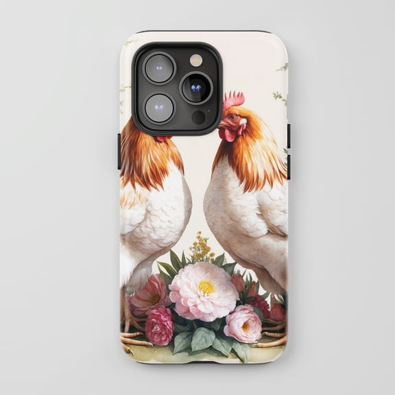 Fox For All iPhone Series Tough Case Wildlife Photographic Black White