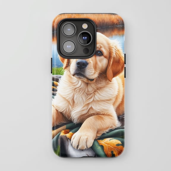 Fox For All iPhone Series Tough Phone Case Realistic Nature Art Orange Green