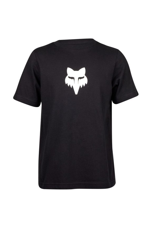 Fox Fox Legacy Basic Youth T-Shirt (Large, Black)