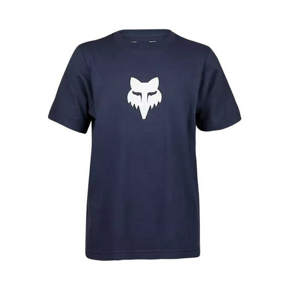 Fox Fox Legacy Basic Youth T-Shirt (Large, Midnight Blue)