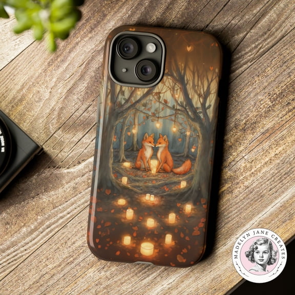Fox Gifts, Valentines Gift, Fox Phone Case, Phone Case For iPhone 15, 14, 13, 12, 11, 15 Pro, 15 Max, Aesthetic Phone Case, Fox Lover Gifts Poster Unframed