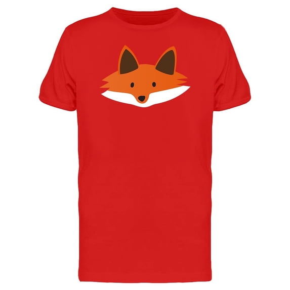 Fox Head In Clip Art Tee Men's -Image by Shutterstock