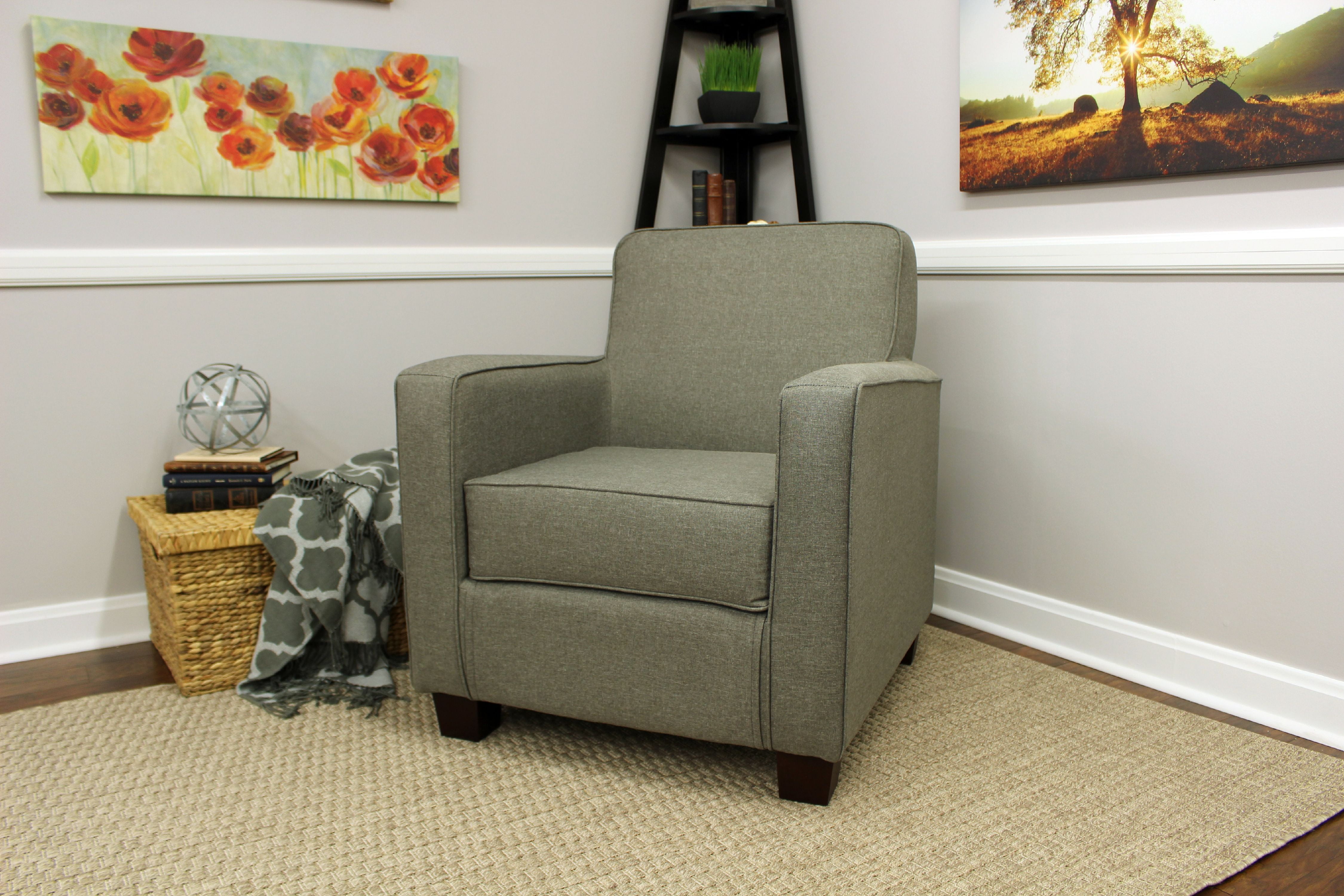 Fox Hill Johnston Trackarm Lounge Chair, Multiple Colors