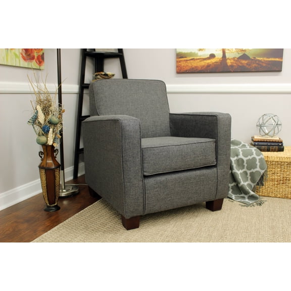 Fox Hill Johnston Trackarm Lounge Chair, Multiple Colors