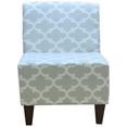 thumbnail image 1 of Fox Hill Trading Penelope Armless Slipper Chair, Fynn French Gray, 1 of 2