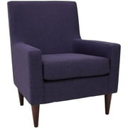 Fox Hill Trading Emma Armchair, Eggplant
