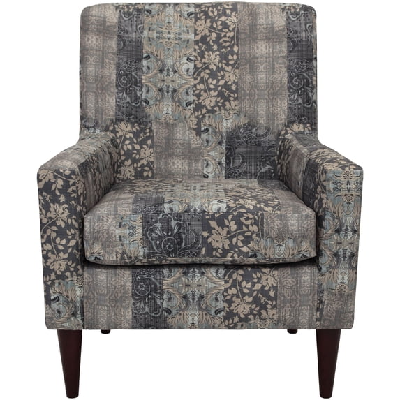 Fox Hill Trading Emma Armchair, Smoke Patchwork