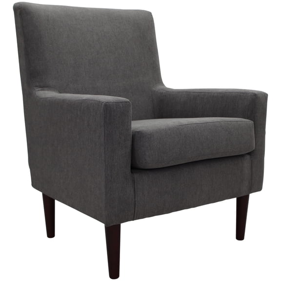 Fox Hill Trading Emma Lounge Chair, Graphite