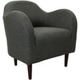 thumbnail image 1 of Fox Hill Trading Julian Mid-Century Accent Chair, Gray, 1 of 6