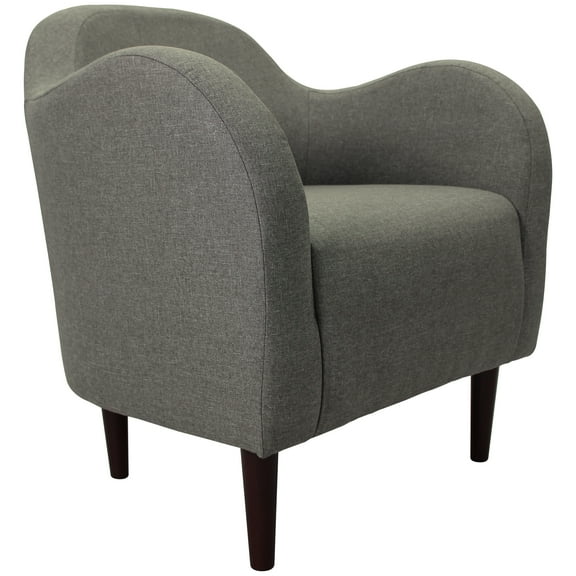 Fox Hill Trading Julian Mid-Century Accent Chair, Quartz