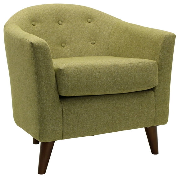 Fox Hill Trading Marissa Accent Chair, Sage Green
