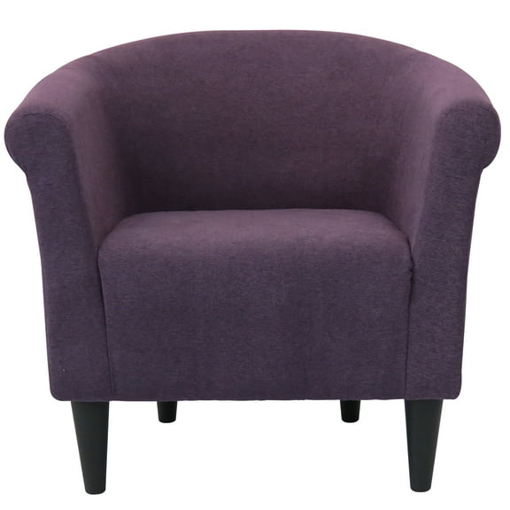 Fox Hill Trading Newport Club Chair, Eggplant