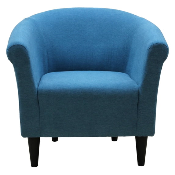 Fox Hill Trading Newport Club Chair, Turquoise