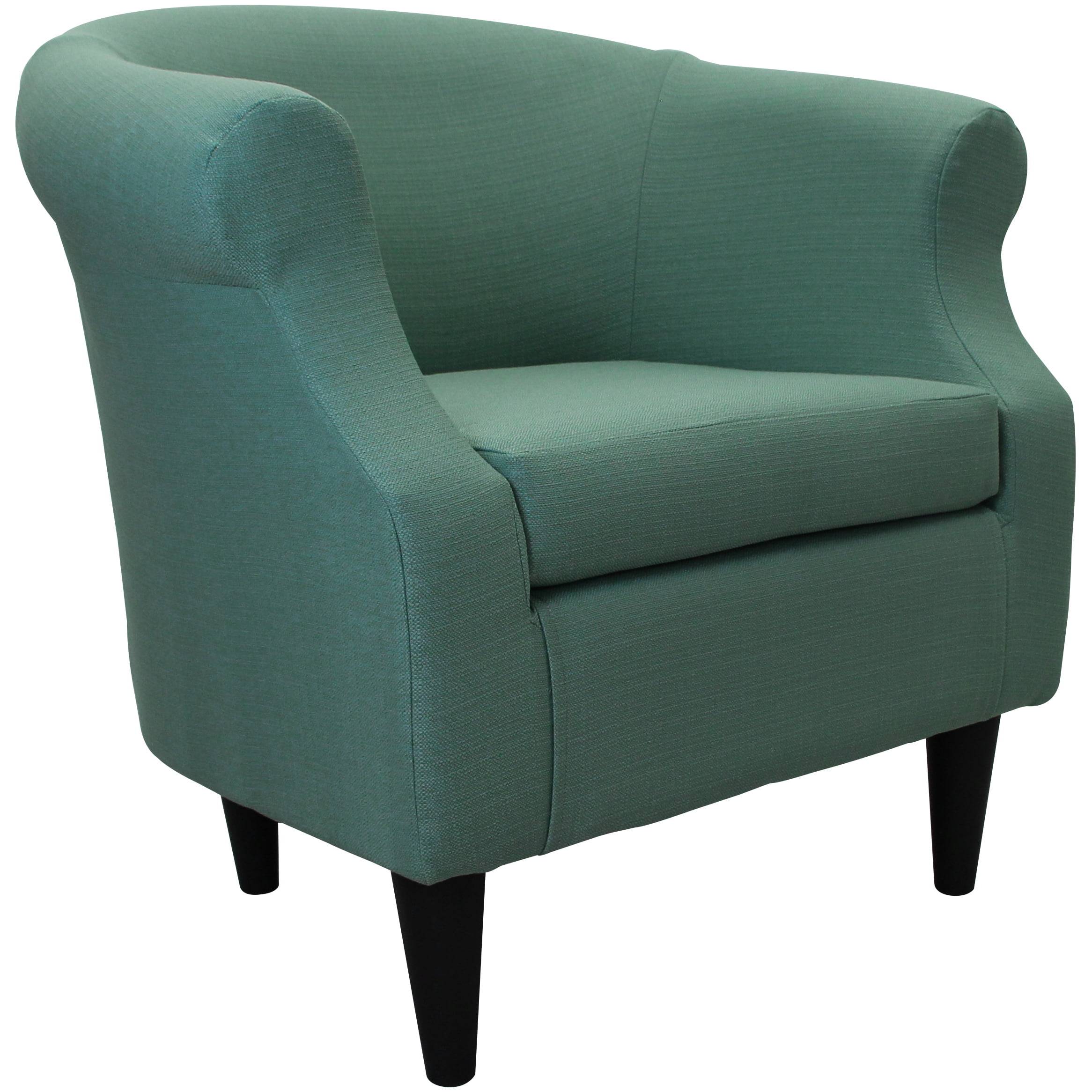 Fox Hill Trading Nikole Club Chair, Ocean Teal