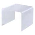 thumbnail image 1 of Fox Hill Trading Pure Decor Lucite Acrylic Cocktail Tables in Clear (Set of 2), 1 of 3