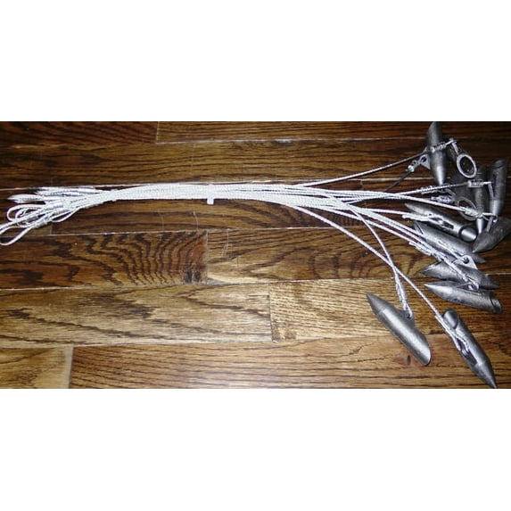 Fox Hollow Original Super Cable Stakes for Trapping & Landscaping - 1 Dozen 12" x 3/32" Cable Stakes
