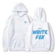 FOXHOODIE Fox Hoodie for Women Men Unisex Fleece Sweatshirts Oversized Hooded Sweatshirt for Teen Girls Boys Long Sleeve Hooded Shirts,Valentine Gifts Hoodies for Her Him