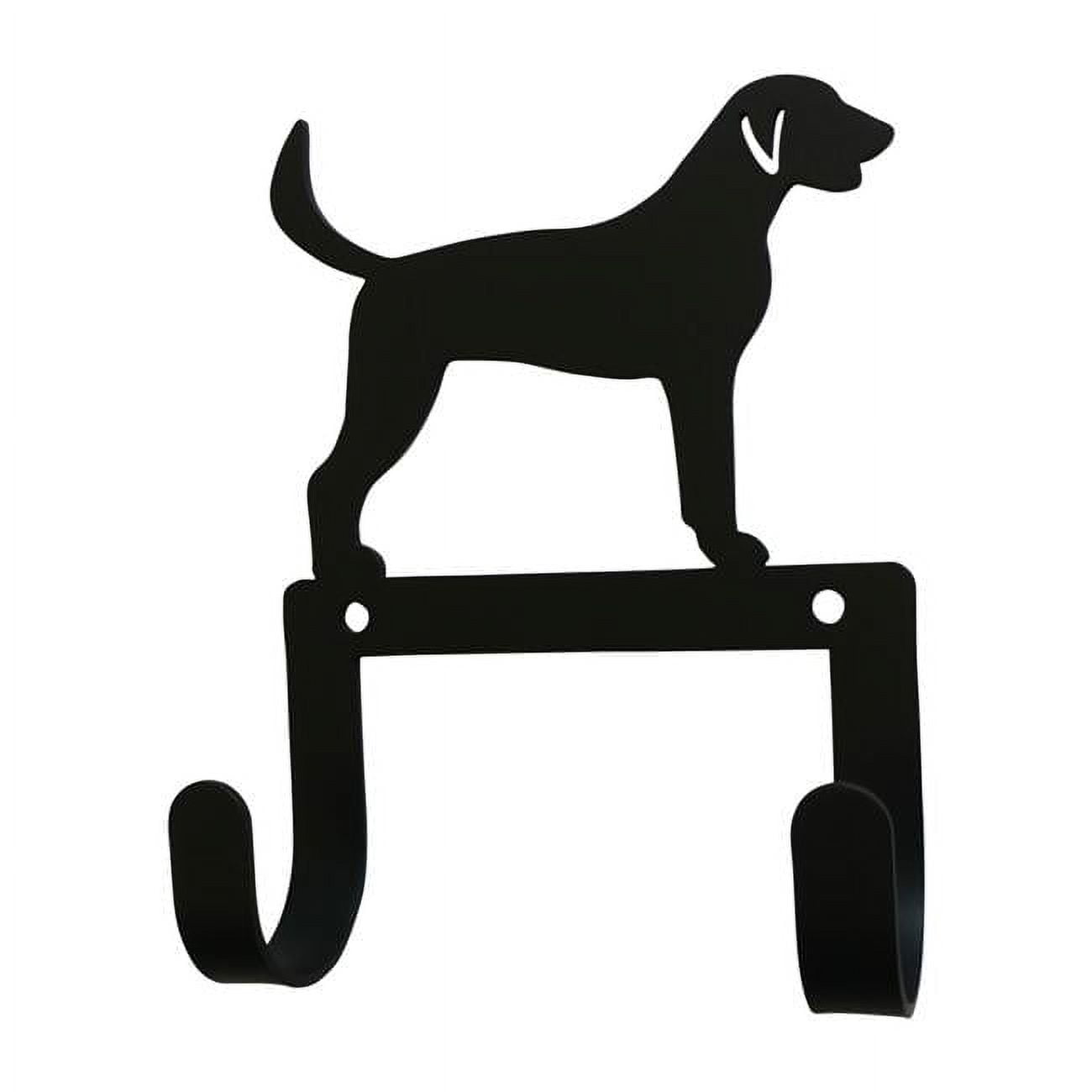 Fox Hound Leash & Collar Wall Hook