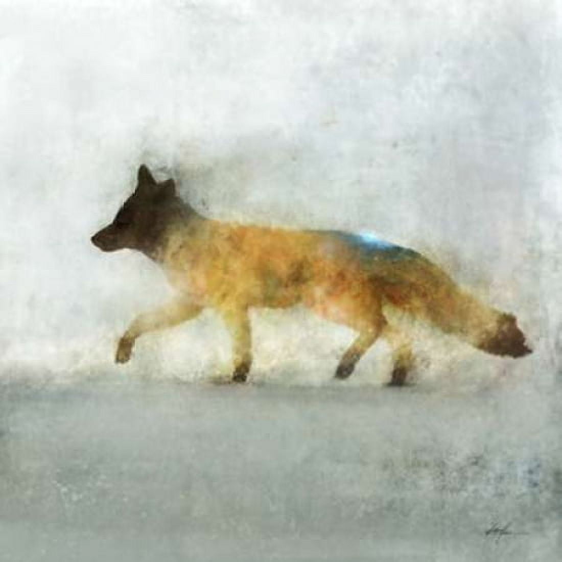Fox Hunt 1 Canvas Art - Ken Roko (24 x 24)