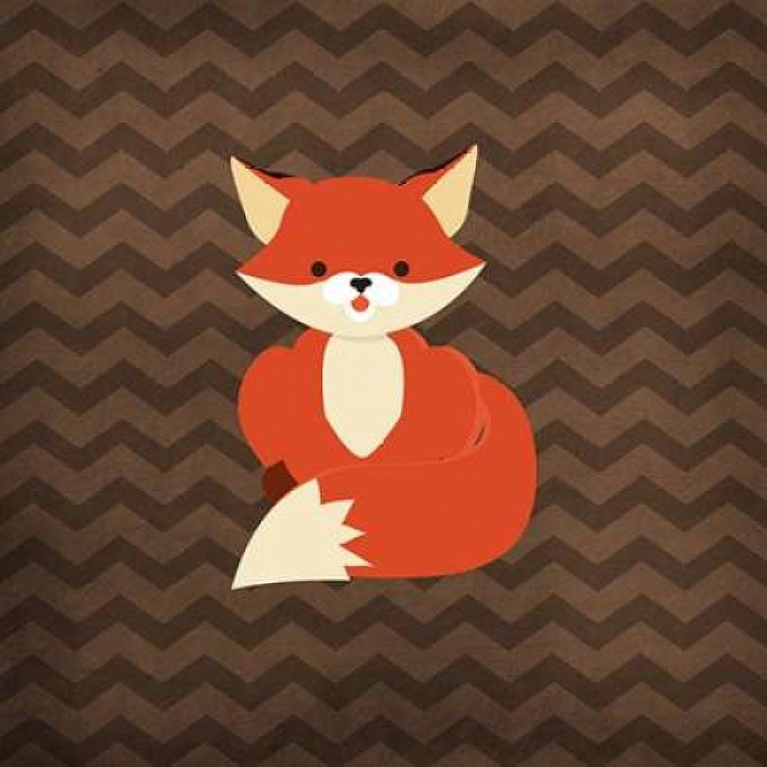 Fox II Canvas Art - Tamara Robinson (24 x 24)