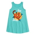 thumbnail image 1 of Fox In Socks Jumping  - Girls Aline Dress, 1 of 5