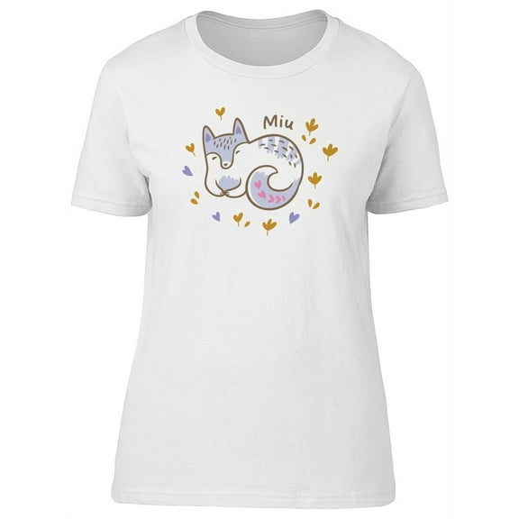 Fox In The Leaves / Miu T-Shirt Women -Image by Shutterstock, Female x-Large