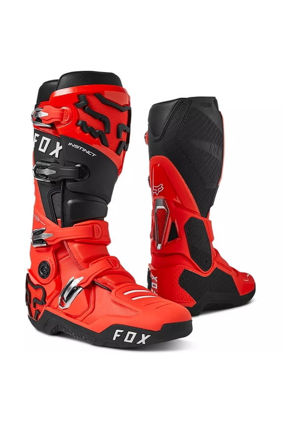 Fox Instinct Boots (10, Flo Red)