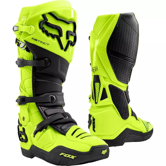 Fox Instinct Boots (12, Flo Yellow)