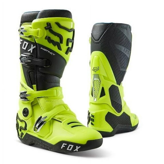 Fox Instinct Boots (9.5, Flo Yellow)