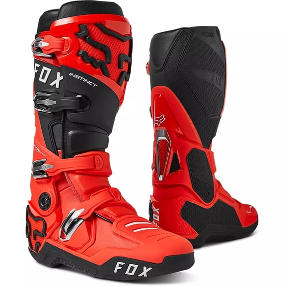 Fox Instinct Boots (9, Flo Red)